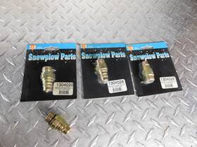 1304028 Sam Meyer Snow Plow Male Coupler 3/4-16 Valve Block Side Low Spill Lot Of 4