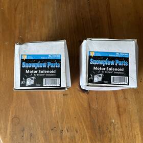 1306300 Sam Snowplow Parts Motor Solenoid Lot Of 2 Western 25634