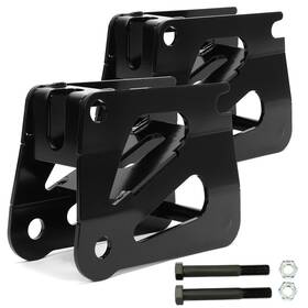 Kin10246 Sexcellentdeals 5ftft Inch Lift Black Drop Kit Brackets For Western Snowex Ultramount Snow Plow