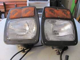 Signal - Stat Fhipyz78. 1 Pr.vintage Snowplowlights. Signal-stat 640 Sae Fhipyz78 1980s. Universal Used