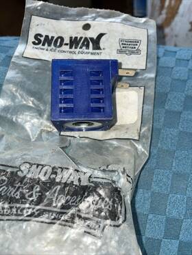 10234-87 Sno-way Plow Coil Direct Replacement - Genuine Oem Part