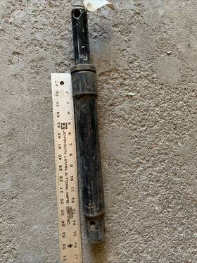 96001262 Sno-way Snoway Snowplow 25d 25g Htd Angle Cylinder R Or L Used 1-1/2 Inch Rod Size