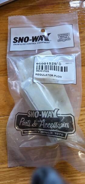 Sno-way 96001528/d Sno-way Regulator Flow