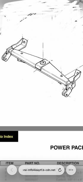 96100919 Sno-way Save For Jan Snoway Swing Frame 18dx Series Only New Bin O