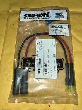 96115137 Sno-way Auger Loop Harness Oem Nos