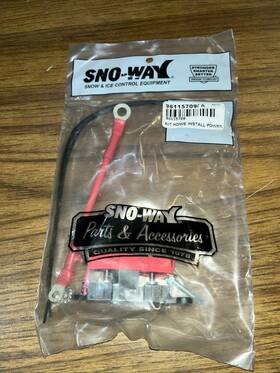 96115709 Sno-way Power Cable Hardware Install Kit Oem Nos