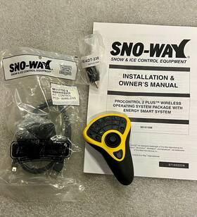 96116878 Sno-way Salt Spreader Pro Control Wireless Transmitter- New In Wrap