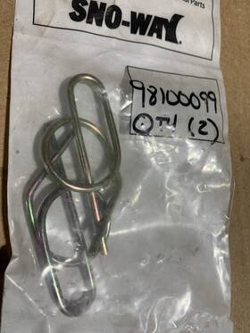 98100099 Sno-way Snoway Snowplow 24 25 Mt Ht Others Pin Clip For Blade Set Cabinet 1