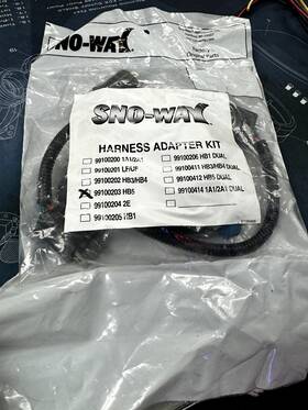 99100203 Sno Way Hb5 Snowplow Harness Adapter Kit