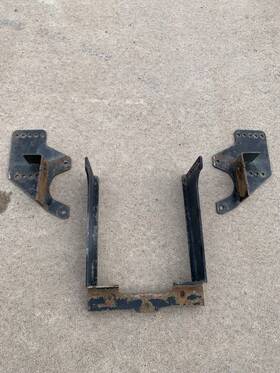 99100648 Sno-way Snoway Chevrolet Gmc 07-12 1500 Silverado Sierra Plow Brackets 26 Series Or 3pin