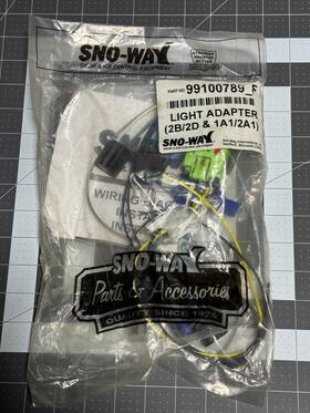 99100789 Sno-way Light Adapter Kit 2b/2d