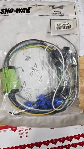 99100793 Sno-way Eis Light Adapter Kit