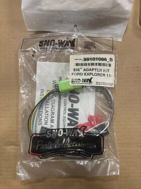 Sno-way 99101086 Sno-way Eis Kit Adapter Ford Explorer 11-