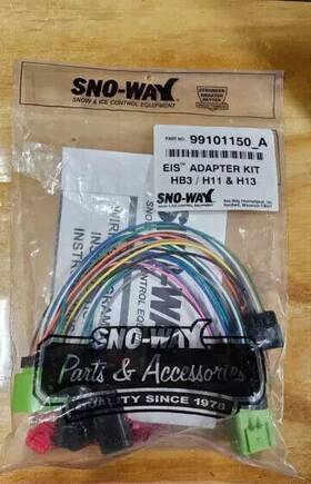 99101150 Sno-way Snoway Headlight Adapter