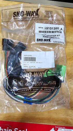 99101355 Sno-way Eis Light Adapter Kit
