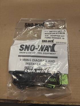 Sno-way 99101383 Sno-way Eis Kit Adapter Ford Ranger 19-
