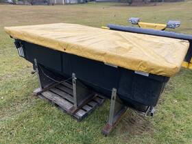 Pde-2000 Sno-way Pde 2000 V Box Salt Spreader For Pickup Or Truck