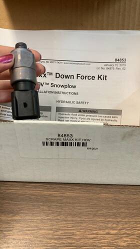 84853 Snow-ex Scrape Maxx Down Force Kit