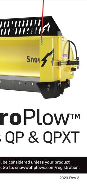 P60055 Snow Wolf Wing Blade Cylinder For Plow