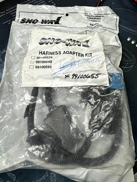 99100655 Snoway Sno-way Genuine H13 Harness/headlight Adapter Kit Relay Style