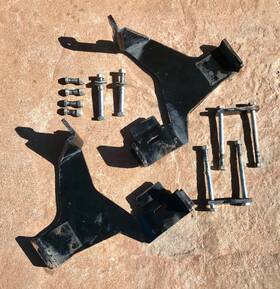 81122 Snowbear Snowbear/dk2 Snow Plow Mount For 2010 Ford Ranger. Hardware Included In Photos