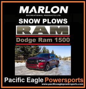 Aval8826elt-ram-1500 Snowbear Ram 1500 88 Inch X26 Snow Plow With Electric Actuator And Wireless Remote
