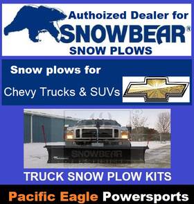 Ramp8219-397-005 Snowbear S-10 / S-15 Sonoma S-jimmy S-blazer Snow Plow With Winch Wireless Remote