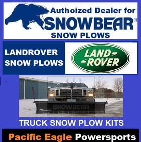 Ramp8219-397-086 Snowbear 1989-1999 Land Rover Discovery Snow Plow Kit With Winch Wireless Remote And Mount