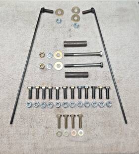 16062165a Snowdogg 16062160 Snow Plow Mount Bolt Kit 2011-2014 Chevy 2500 3500