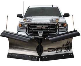 16120170 Snowdogg Part # 16 - Vx85 Formed Poly Snow Deflector Driver Side