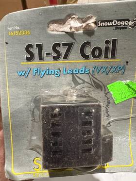 16152336 Snowdogg Buyers Vx/xp Plow S1-s7 Coil With Flying Leads