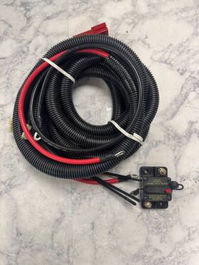 D6837 Snowex 52108 Salt Spreader Power Cable With Breaker Inbed Spreaders
