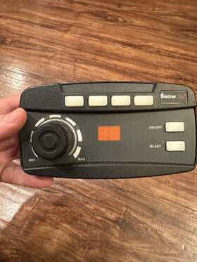 52410 Snowex Bd 2132 Single Knob Controller