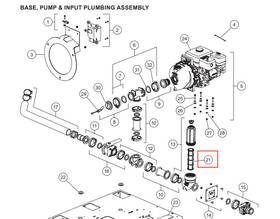 76137 Snowex Genuine Oem Line Strainer