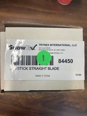 84450 Snowex Joystick Straight Blade Snow Ex