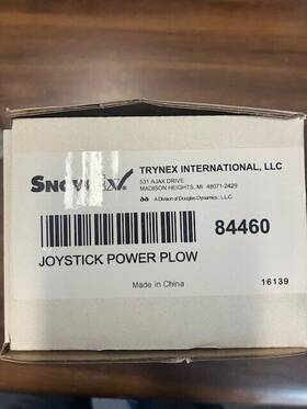 84460 Snowex Jostick Plower Plow