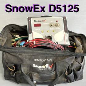 D5125 Snowex Snow Plow Test Box Equipment And Several Wire Harnesses Bag