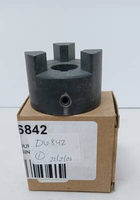 D6842 Snowex Nos Oem Auger Jaw Coupler Hub Salt Spreader Salter Transmission 3/4