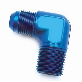 560322 Speedfx Coupler Fitting -3an X 1/8nptf 90 Blu Elbow