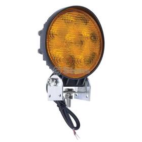 3000-2142 Stens Work Light 12-24 Volt 4 1/2 Inch Round 6 Led Amber Flood