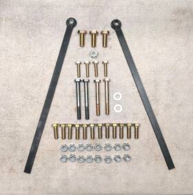 The Plow 33888-78821 Western Snowex 33888 Snow Mount Bolt Kit 78821 2019 Dodge Ram 2500 3500