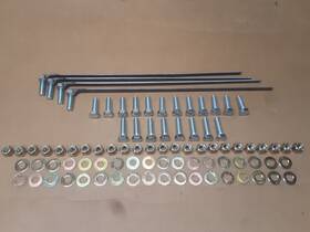 Am3249 The Plow Western 3249 Snow Mount Bolt Kit Late 04 Ford F250 350 Superduty Ultramount