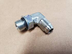 The Plow Am56615 Western Fisher Snowex Hydraulic Fitting 90 Elbow 6m Jic/-6m Orb 56615-1 Am