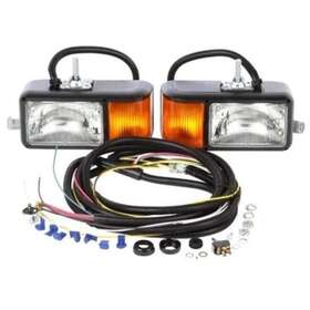 80805-4 Truck-lite 80805 Universal Halogen 4 X 6 Inch Rectangular Snow Plow Light Kit