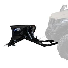 1469350033 Tusk Subzero Snow Plow Kit Winch Equipped Utv 72 Inch Blade