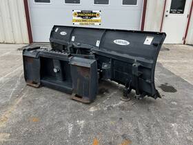 Sbs96-v60 Virnig 98 Inch Snow Plow Sbs96 V60 Blade Skid Loader Mount Bobcat Case Cat