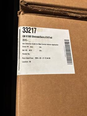 Western 33217 Snow Ex Mount Gm K1500 Silverado Sierra At4 / Trailboss 2019-25