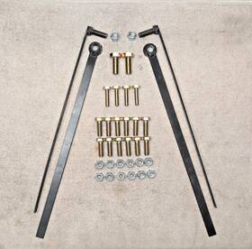 33886-1 Western 33886 43460 Snowex Snow Plow Mount Bolt Kit 10-18 Dodge Ram 2500 3500