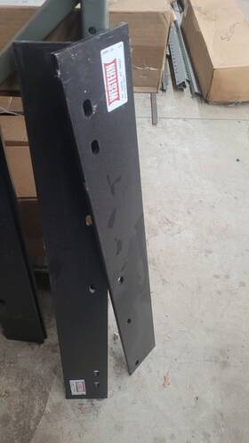 29675-1 Western 44567-2 New Oem Cutting Edge Kit 9.5ft V-plow Mvp And Bolt Box