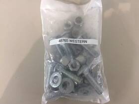 48765 Western Genuine Oem Bolt Bag Cutting Edge Kits